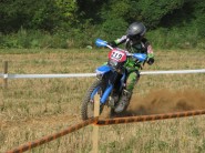 Ian Olthof in zijn eerste enduro