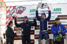 Antti HELLSTEN (SF - Husqvarna) new leader of the EnduroGP