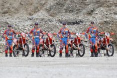 Josep Garcia, Daniel Sanders, Christophe Nambotin & Nathan Watson KTM EXC 2017