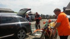 service uit de kofferbak