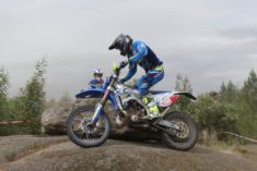 Lucas in de enduroproef