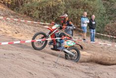 In het zand is Mike Bokslag (N1) goed thuis