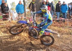 61 Cedric Cremer (B) derde in de E1 en de Belgische scratch