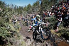 Thousands line the rocky riverbeds to watch the racing - © Future7Media