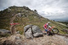 Mastering the technical Portuguese terrain, Brad Freeman (Beta) topped the EnduroGP rankings © Future7 Media