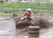 303 Water te over in de tweede proef (Kappenbulten), Marc Hanegraaf EV40 als altijd waterdicht